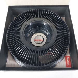 Kodak Carousel Slide Tray 80 Slides Includes Original‎ Box